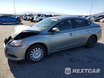 2014 NISSAN SENTRA S 3N1AB7AP7EY319768 - główne zdjęcie licytacji z USA - miniatura