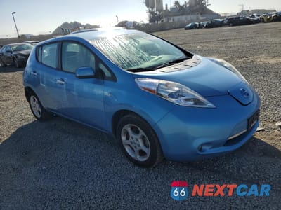 Czwarte zdjęcie samochodu z boku: 2012 NISSAN LEAF SV VIN:JN1AZ0CPXCT021429 - miniatura