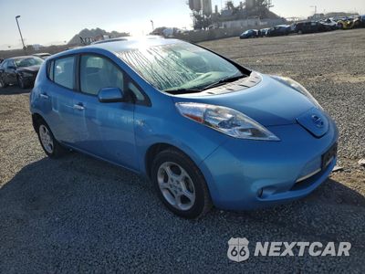 Czwarte zdjęcie samochodu z boku: 2012 NISSAN LEAF SV VIN:JN1AZ0CPXCT021429 - miniatura
