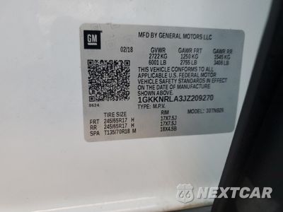 Zdjęcie 15 z 16 samochodu: 2018 GMC ACADIA SLE VIN:1GKKNRLA3JZ209270 - miniatura