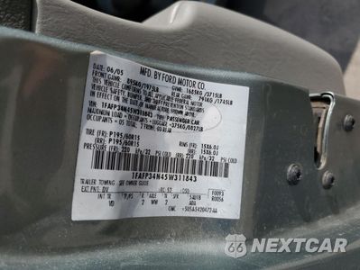Zdjęcie 12 z 12 samochodu: 2005 FORD FOCUS ZX4 VIN:1FAFP34N45W311843 - miniatura