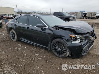Czwarte zdjęcie samochodu z boku: 2021 TOYOTA CAMRY XSE VIN:4T1K61AK7MU432947 - miniatura