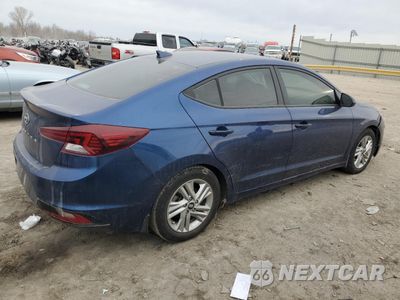 Trzecie zdjęcie samochodu z tyłu: 2020 HYUNDAI ELANTRA SEL VIN:5NPD84LF9LH607572 - miniatura