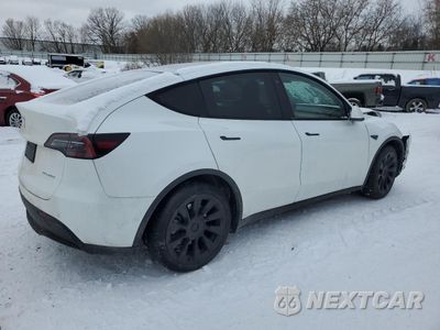 Trzecie zdjęcie samochodu z tyłu: 2020 TESLA MODEL Y VIN:5YJYGDEE3LF012577 - miniatura