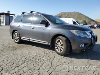 Czwarte zdjęcie samochodu z boku: 2014 NISSAN PATHFINDER S VIN:5N1AR2MM7EC647984 - miniatura