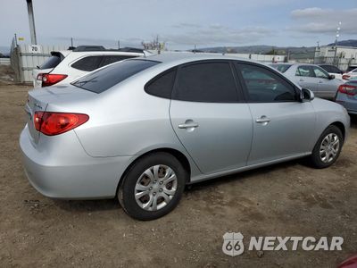 Trzecie zdjęcie samochodu z tyłu: 2010 HYUNDAI ELANTRA BLUE VIN:KMHDU4AD4AU135082 - miniatura