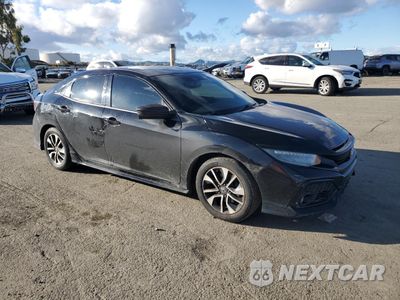 Czwarte zdjęcie samochodu z boku: 2018 HONDA CIVIC SPORT TOURING VIN:SHHFK7H97JU413681 - miniatura