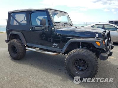 Czwarte zdjęcie samochodu z boku: 2006 JEEP WRANGLER / TJ UNLIMITED VIN:1J4FA44S06P772602 - miniatura