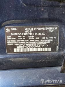 Zdjęcie 12 z 12 samochodu: 2011 BMW 328 I SULEV VIN:WBAPH5G56BNM81137 - miniatura