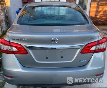 Trzecie zdjęcie samochodu z tyłu: 2013 NISSAN SENTRA S VIN:3N1AB7AP9DL742055 - miniatura