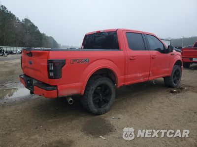 Trzecie zdjęcie samochodu z tyłu: 2015 FORD F150 SUPERCREW VIN:1FTEW1EFXFKD07647 - miniatura