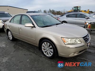 Czwarte zdjęcie samochodu z boku: 2009 HYUNDAI SONATA LIMITED VIN:5NPEU46C19H519433 - miniatura