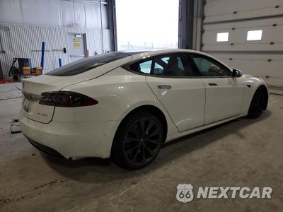 Trzecie zdjęcie samochodu z tyłu: 2020 TESLA MODEL S VIN:5YJSA1E25LF413110 - miniatura