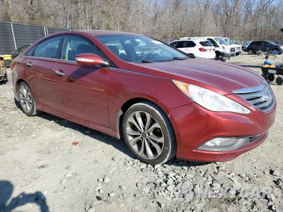 Czwarte zdjęcie samochodu z boku: 2014 HYUNDAI SONATA GLS VIN:5NPEB4AC1EH829282 - miniatura