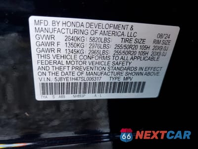 Zdjęcie 13 z 14 samochodu: 2025 ACURA MDX TECHNOLOGY VIN:5J8YE1H47SL006317 - miniatura