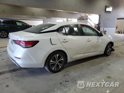 Trzecie zdjęcie samochodu z tyłu: 2020 NISSAN SENTRA SV VIN:3N1AB8CV3LY307227 - miniatura