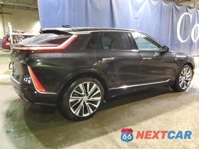 Trzecie zdjęcie samochodu z tyłu: 2024 CADILLAC LYRIQ LUXURY VIN:1GYKPSRL7RZ138263 - miniatura