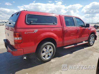 Trzecie zdjęcie samochodu z tyłu: 2007 FORD F150 SUPERCREW VIN:1FTPW12V67KC38509 - miniatura