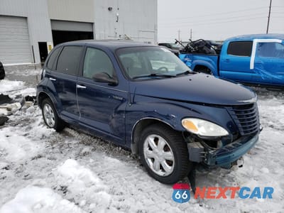 Czwarte zdjęcie samochodu z boku: 2003 CHRYSLER PT CRUISER LIMITED VIN:3C8FY68B13T546856 - miniatura