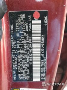 Zdjęcie 12 z 12 samochodu: 2005 TOYOTA CAMRY LE VIN:4T1BE32K05U049088 - miniatura