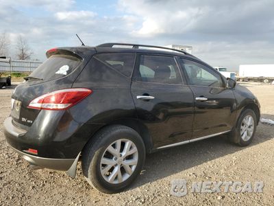 Trzecie zdjęcie samochodu z tyłu: 2011 NISSAN MURANO S VIN:JN8AZ1MW0BW154470 - miniatura