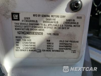 Zdjęcie 13 z 13 samochodu: 2005 GMC SIERRA C2500 HEAVY DUTY VIN:1GTHC24U55E329239 - miniatura