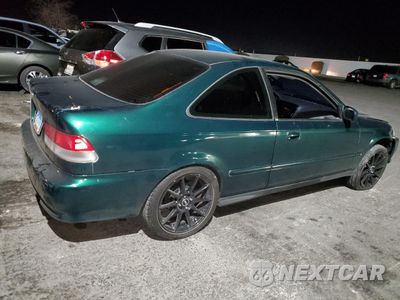 Trzecie zdjęcie samochodu z tyłu: 2000 HONDA CIVIC EX VIN:1HGEJ8248YL016394 - miniatura