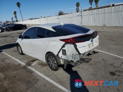 Drugie zdjęcie samochodu z przodu: 2021 TOYOTA PRIUS PRIME LE VIN:JTDKAMFP5M3175754 - miniatura