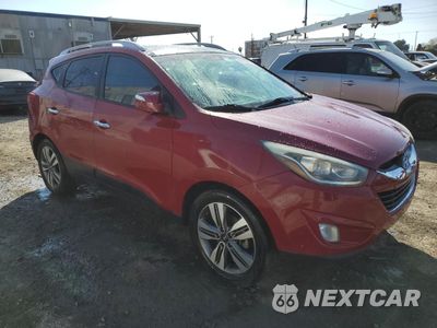 Czwarte zdjęcie samochodu z boku: 2014 HYUNDAI TUCSON GLS VIN:KM8JU3AG5EU908400 - miniatura