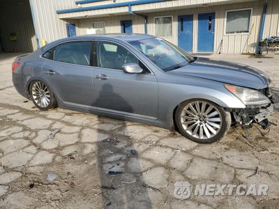 Czwarte zdjęcie samochodu z boku: 2014 HYUNDAI EQUUS SIGNATURE VIN:KMHGH4JH0EU082309 - miniatura