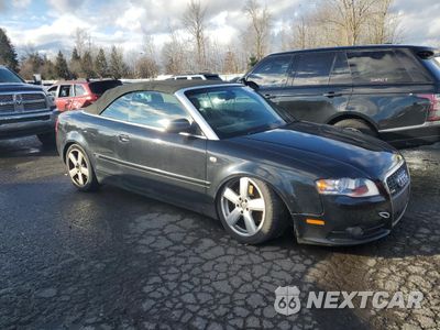 Czwarte zdjęcie samochodu z boku: 2007 AUDI A4 S-LINE 2.0T CABRIOLET QUATTRO VIN:WAUEF48H87K032261 - miniatura
