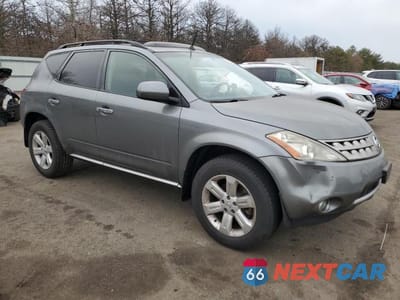 Czwarte zdjęcie samochodu z boku: 2007 NISS MURANO SL VIN:JN8AZ08W07W634343 - miniatura