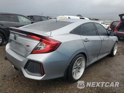 Trzecie zdjęcie samochodu z tyłu: 2017 HONDA CIVIC SI VIN:2HGFC1E56HH704661 - miniatura
