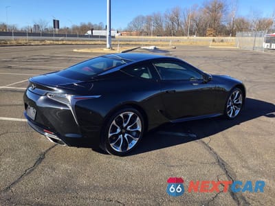 Czwarte zdjęcie samochodu z boku: 2018 LEXUS LC 500 VIN:JTHHP5AY5JA003034 - miniatura