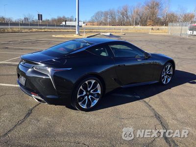 Czwarte zdjęcie samochodu z boku: 2018 LEXUS LC 500 VIN:JTHHP5AY5JA003034 - miniatura