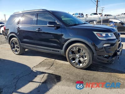 Czwarte zdjęcie samochodu z boku: 2018 FORD EXPLORER SPORT VIN:1FM5K8GT0JGC86631 - miniatura
