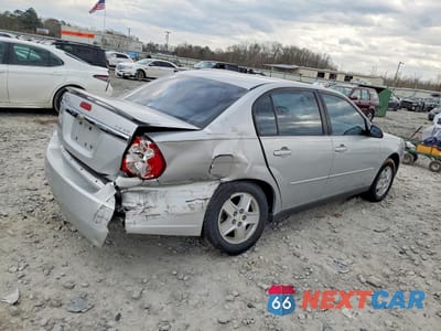 Trzecie zdjęcie samochodu z tyłu: 2005 CHEVROLET MALIBU VIN:1G1ZT54805F271066 - miniatura