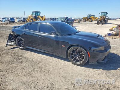 Czwarte zdjęcie samochodu z boku: 2023 DODGE CHARGER SCAT PACK VIN:2C3CDXGJ7PH678666 - miniatura