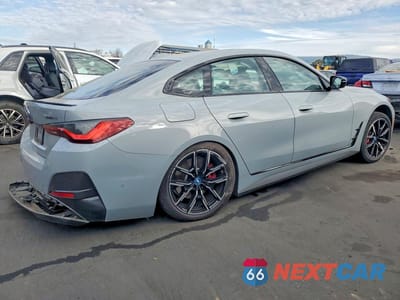 Trzecie zdjęcie samochodu z tyłu: 2024 BMW I4 EDRIVE 40 VIN:WBY73AW07RFS63260 - miniatura