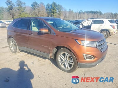 Czwarte zdjęcie samochodu z boku: 2017 FORD EDGE TITANIUM VIN:2FMPK3K97HBC17413 - miniatura