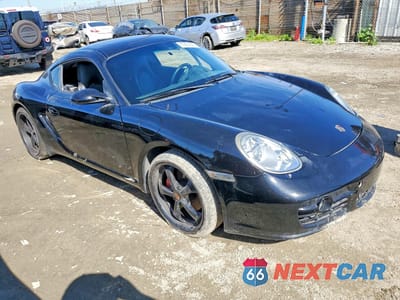 Czwarte zdjęcie samochodu z boku: 2006 PORSCHE CAYMAN S VIN:WP0AB29886U781712 - miniatura