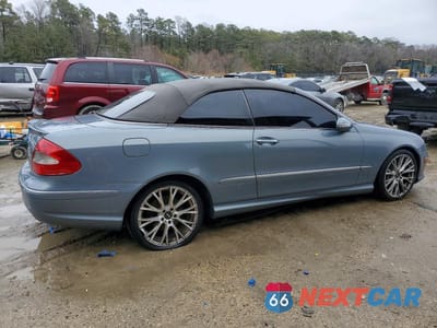 Trzecie zdjęcie samochodu z tyłu: 2007 MERCEDES-BENZ CLK 550 VIN:WDBTK72F67T085483 - miniatura