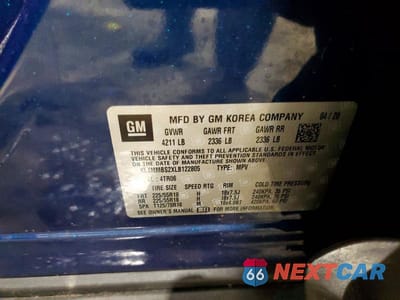Zdjęcie 14 z 14 samochodu: 2020 BUICK ENCORE GX PREFERRED VIN:KL4MMBS2XLB122805 - miniatura