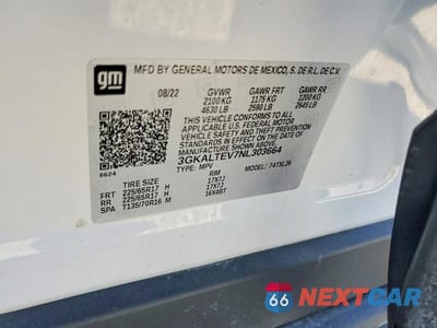 Zdjęcie 13 z 13 samochodu: 2022 GMC TERRAIN SLE VIN:3GKALTEV7NL303664 - miniatura