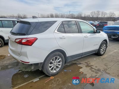 Trzecie zdjęcie samochodu z tyłu: 2021 CHEVROLET EQUINOX LT VIN:2GNAXKEV4M6141447 - miniatura