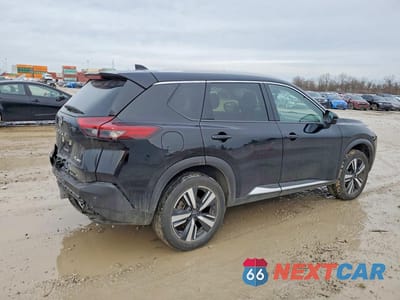 Trzecie zdjęcie samochodu z tyłu: 2023 NISSAN ROGUE SL VIN:JN8BT3CB7PW206670 - miniatura
