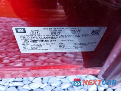 Zdjęcie 13 z 13 samochodu: 2017 CADILLAC XT5 LUXURY VIN:1GYKNBRS8HZ260545 - miniatura
