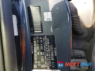 Zdjęcie 12 z 12 samochodu: 2020 KIA FORTE GT LINE VIN:3KPF34AD4LE223079 - miniatura