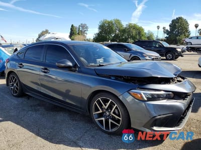 Czwarte zdjęcie samochodu z boku: 2022 HONDA CIVIC VIN:19XFL1H86NE021600 - miniatura