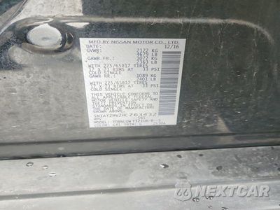 Zdjęcie 14 z 14 samochodu: 2017 NISSAN ROGUE SV VIN:5N1AT2MV2HC763432 - miniatura
